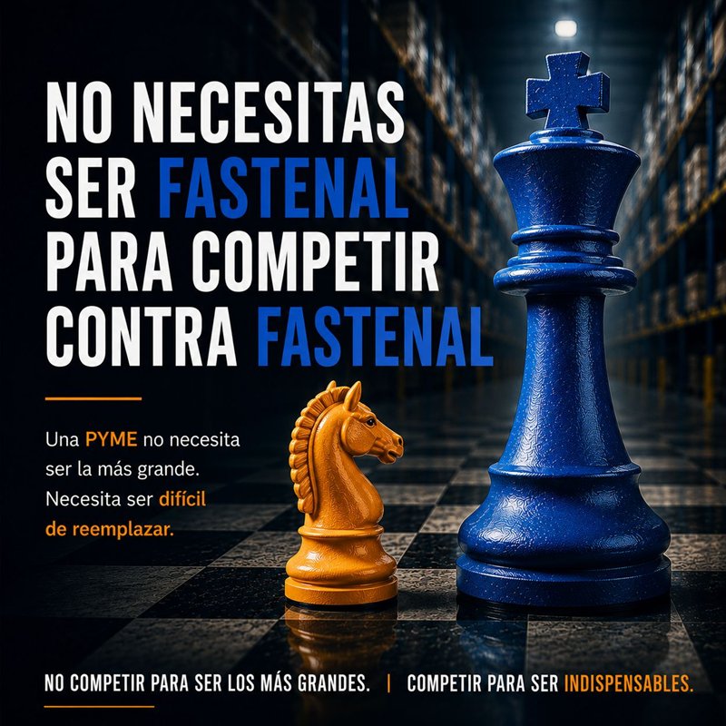 No necesitas ser Fastenal para competir contra Fastenal