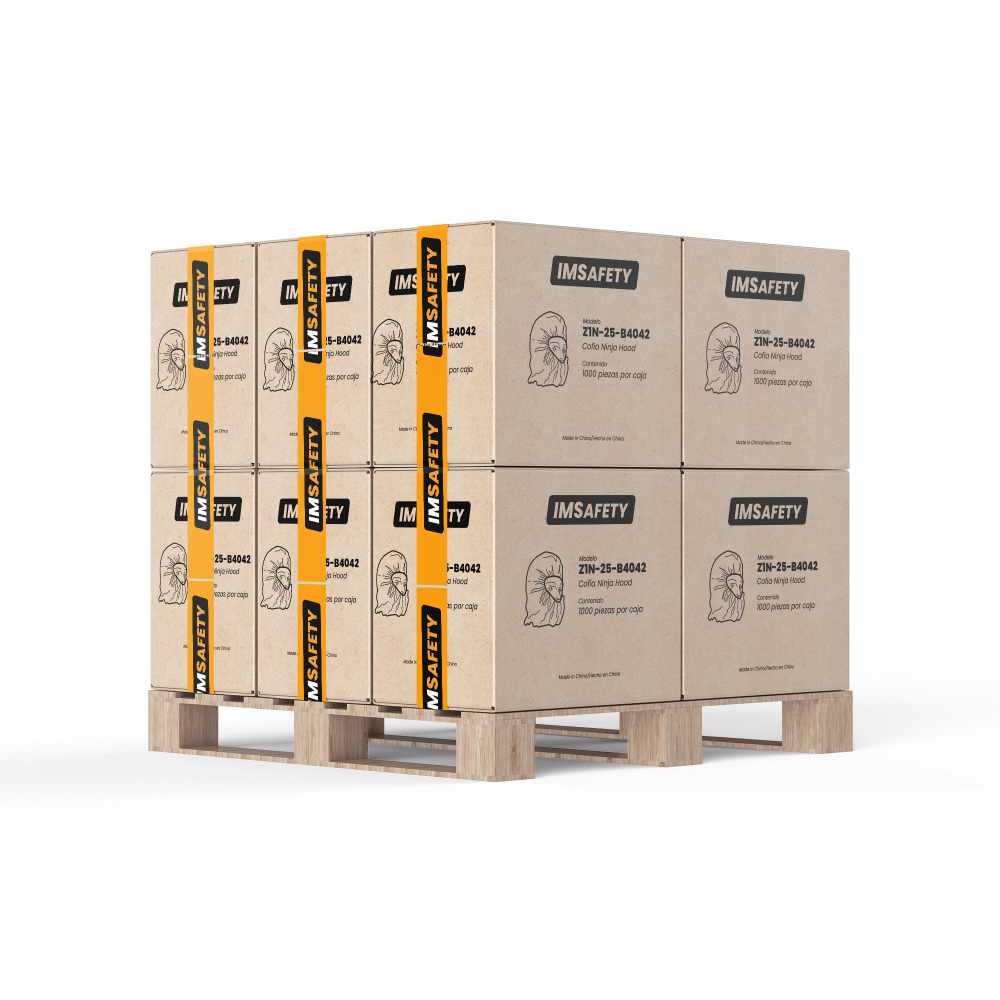 Suministro industrial IMS Global - pallet con cajas IMSAFETY